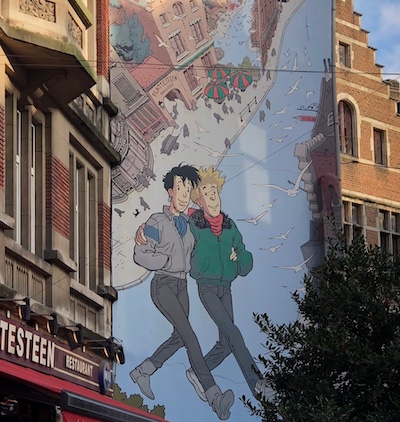 Visite culturelle à Bruxelles entre Bande Dessinée et Magritte