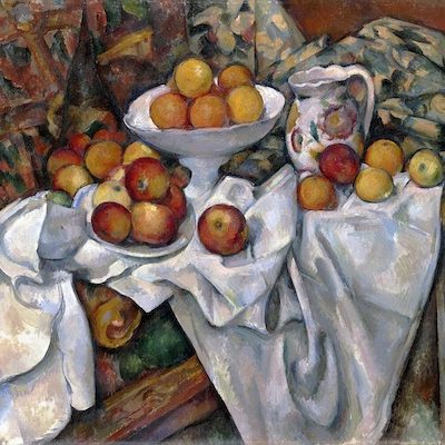 Paul Cézanne, nature morte aux pommes et aux oranges – exposition Cézanne Grand Palais